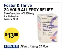 Health Mart Foster & Thrive 24 HOUR ALLERGY RELIEF offer