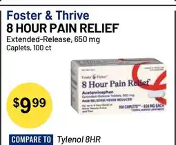 Health Mart Foster & Thrive 8 HOUR PAIN RELIEF offer