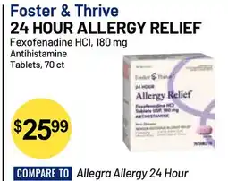 Health Mart Foster & Thrive 24 HOUR ALLERGY RELIEF offer