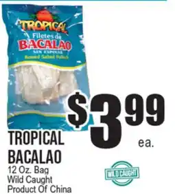 Extra Supermarket TROPICAL BACALAO offer