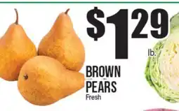 Extra Supermarket BROWN PEARS offer