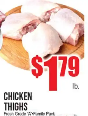 Extra Supermarket CHICKEN THIGHS offer