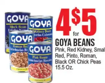 Extra Supermarket GOYA BEANS offer