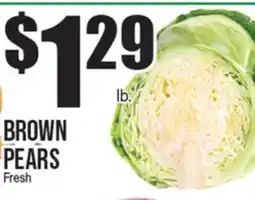 Extra Supermarket BROWN PEARs offer