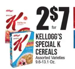 Extra Supermarket KELLOGG'S SPECIAL K CEREALS offer