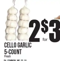 Extra Supermarket CELLO GARLIC offer