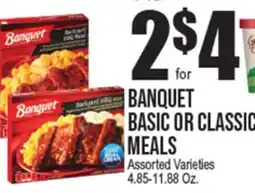 Extra Supermarket BANQUET BASIC OR CLASSIC MEALS offer
