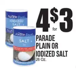 Extra Supermarket PARADE PLAIN OR IODIZED SALT offer