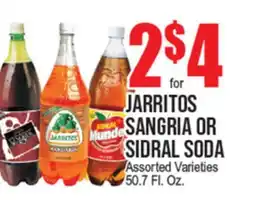Extra Supermarket JARritos SANGRIA OR SIDRAL SODA offer