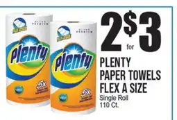 Extra Supermarket PLENTY PAPER TOWELS FLEX A SIZE offer