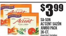 Extra Supermarket SA-SON AC'CENT SAZÓN JUMBO PACK offer