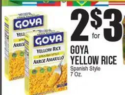 Extra Supermarket GOYA YELLOW RICE offer