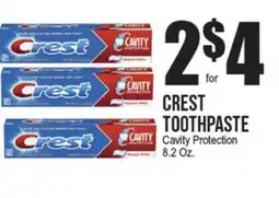 Extra Supermarket CREST TOOTHPASTE offer