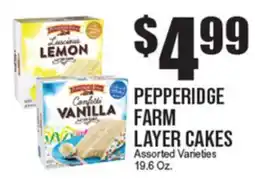 Extra Supermarket PEPPERIDGE FARM LAYER CAKES offer