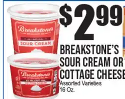 Extra Supermarket BREAKSTONE'S SOUR CREAM OR COTTAGE CHEESE offer