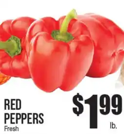 Extra Supermarket RED PEPPERS offer
