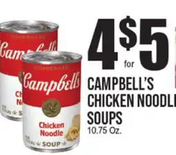Extra Supermarket CAMPBELL'S CHICKEN NOODLE SOUPS offer
