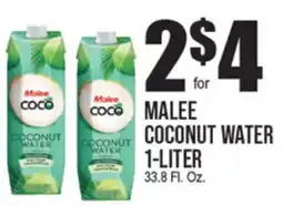 Extra Supermarket MALEE COCONUT WATER offer