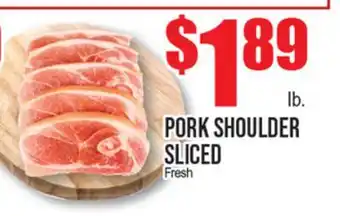 Extra Supermarket PORK SHOULDER SLICED offer