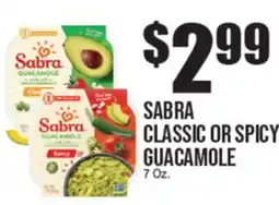 Extra Supermarket SABRA CLASSIC OR SPICY GUACAMOLE offer