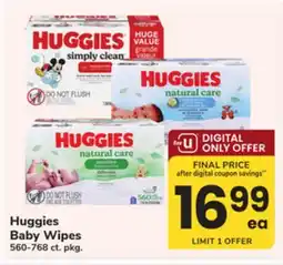 ACME Huggies Baby Wipes offer