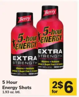 ACME 5 Hour Energy Shots offer