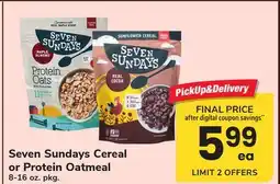 ACME Seven Sundays Cereal or Protein Oatmeal offer