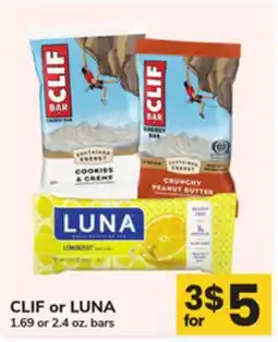 ACME CLIF or LUNA offer