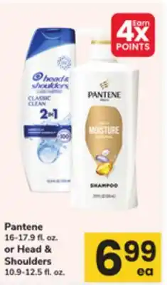 ACME Pantene 16-17.9 fl. oz. or Head & Shoulders 10.9-12.5 fl. oz offer