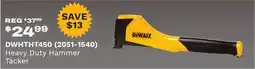 Runnings Dewalt Heavy Duty Hammer Tacker offer