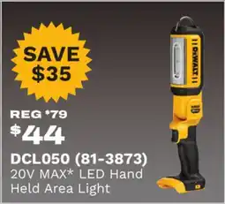 Runnings 20V MAX LED Hand Held Area Light offer