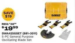 Runnings 5-PC General Purpose Oscillating Blade Set offer