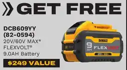 Runnings 20V/60V MAX FLEXVOLT 9.0AH Battery offer