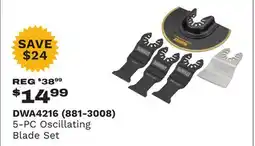 Runnings 5-PC Oscillating Blade Set offer