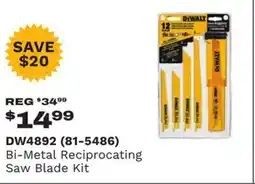 Runnings Bi-Metal Reciprocating Saw Blade Kit offer
