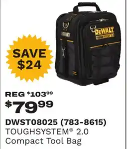 Runnings TOUGHSYSTEM 2.0 Compact Tool Bag offer