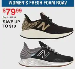 Dunham's Sports WOMEN'S FRESH FOAM ROAV offer