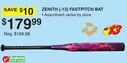 Dunham's Sports ZENITH (-13) FASTPITCH BAT offer