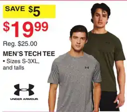 Dunham's Sports UNDER ARMOUR MEN'S TECH TEE offer