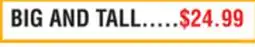 Dunham's Sports BIG AND TALL MEN'S K87 POCKET TEE OR WOMEN'S IRVINE POCKET TEE offer