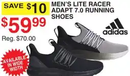 Dunham's Sports ADIDAS MEN'S LITE RACER ADAPT 7.0 RUNNING SHOES offer