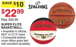 Dunham's Sports SPALDING SUPER FLITE BASKETBALL offer