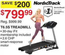 Dunham's Sports T6.5S TREADMILL offer