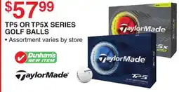 Dunham's Sports TP5 OR TP5X SERIES GOLF BALLS offer