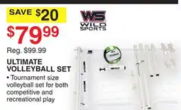 Dunham's Sports WILD SPORTS ULTIMATE VOLLEYBALL SET offer