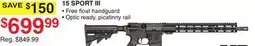 Dunham's Sports M&P 15 SPORT III offer
