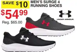 Dunham's Sports UNDER ARMOUR MEN'S SURGE 4 RUNNING SHOES offer
