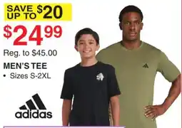 Dunham's Sports ADIDAS MEN'S TEE offer