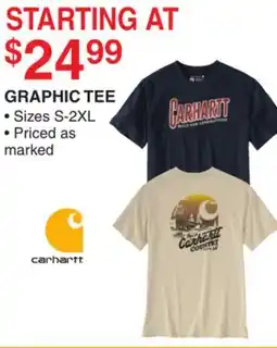 Dunham's Sports CARHARTT GRAPHIC TEE offer