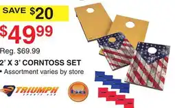 Dunham's Sports TRIUMPH 2' X 3' CORNTOSS SET offer